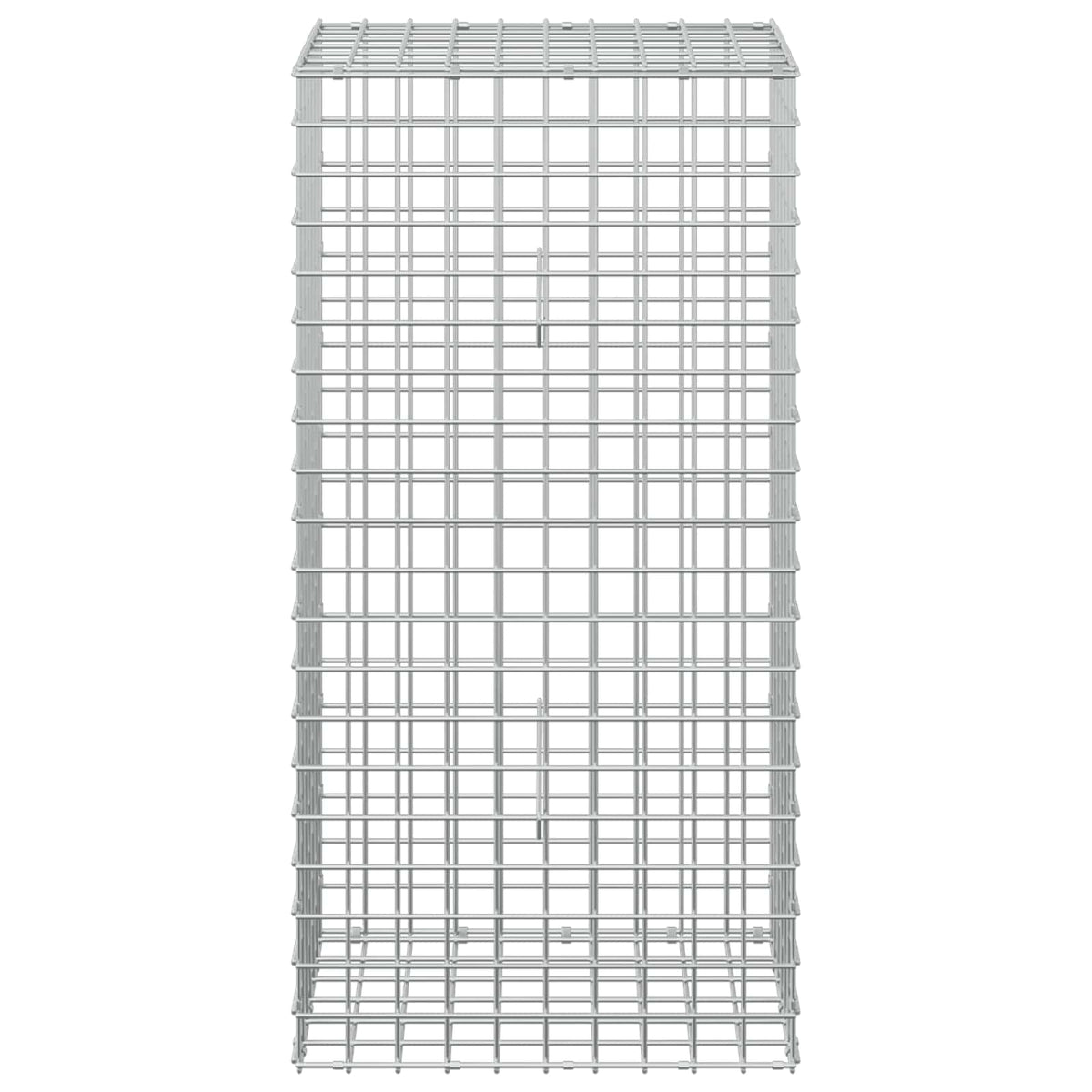 Gabion s 5 mm žicom i mrežom 5x5 cm 50x30x100 cm
