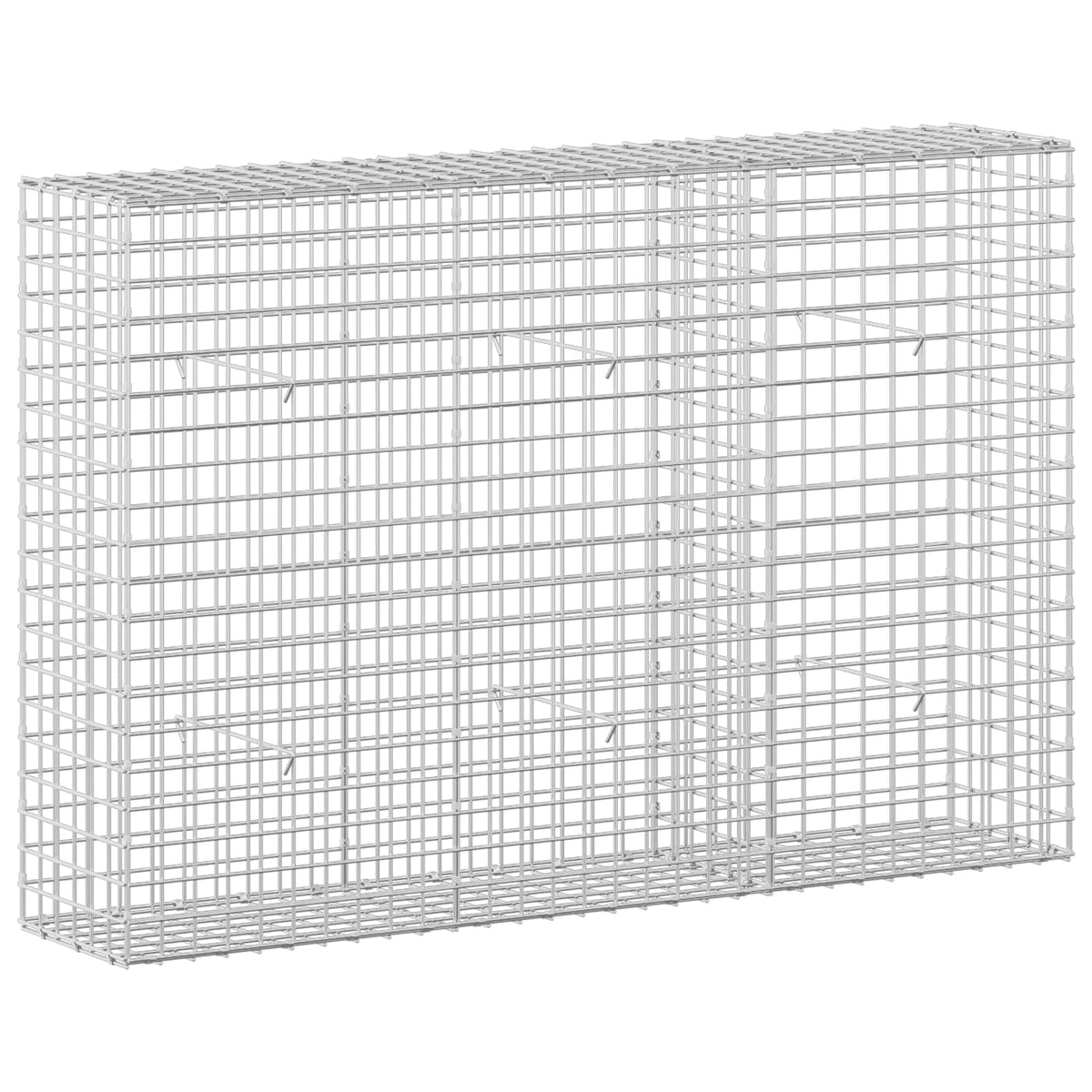 Gabion s 5 mm žicom i mrežom 5x5 cm 150x30x100 cm