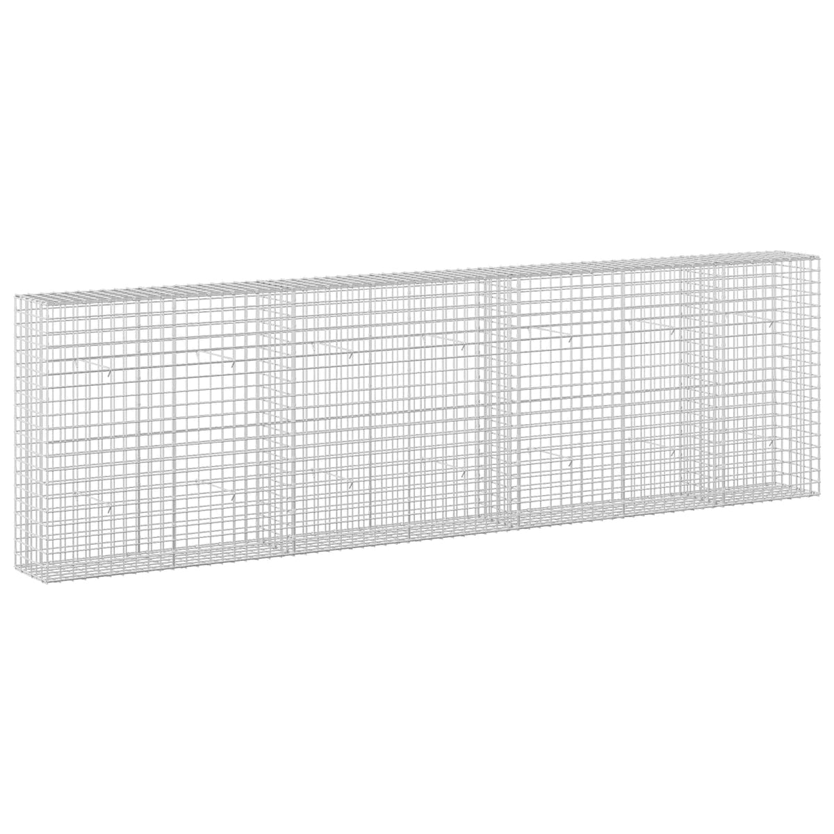 Gabion s 5 mm žicom i mrežom 5x5 cm 350x30x100 cm