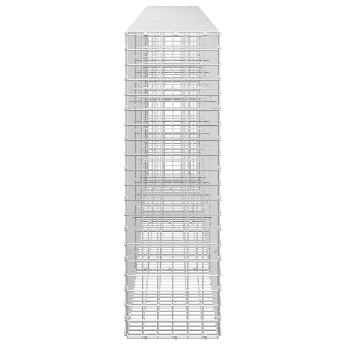 Gabion s 5 mm žicom i mrežom 5x5 cm 350x30x100 cm