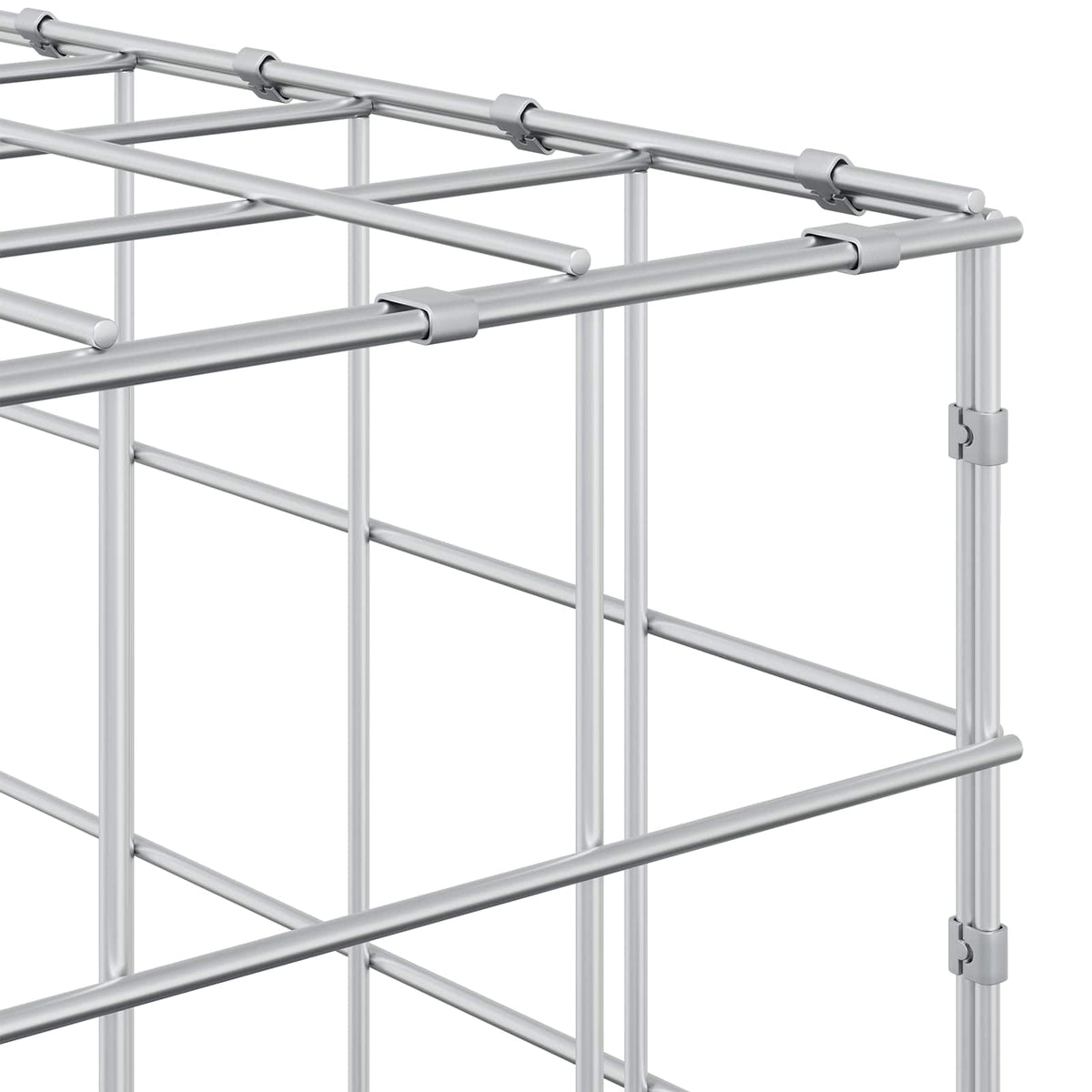 Gabion s 5 mm žicom i mrežom 5x5 cm 450x30x100 cm