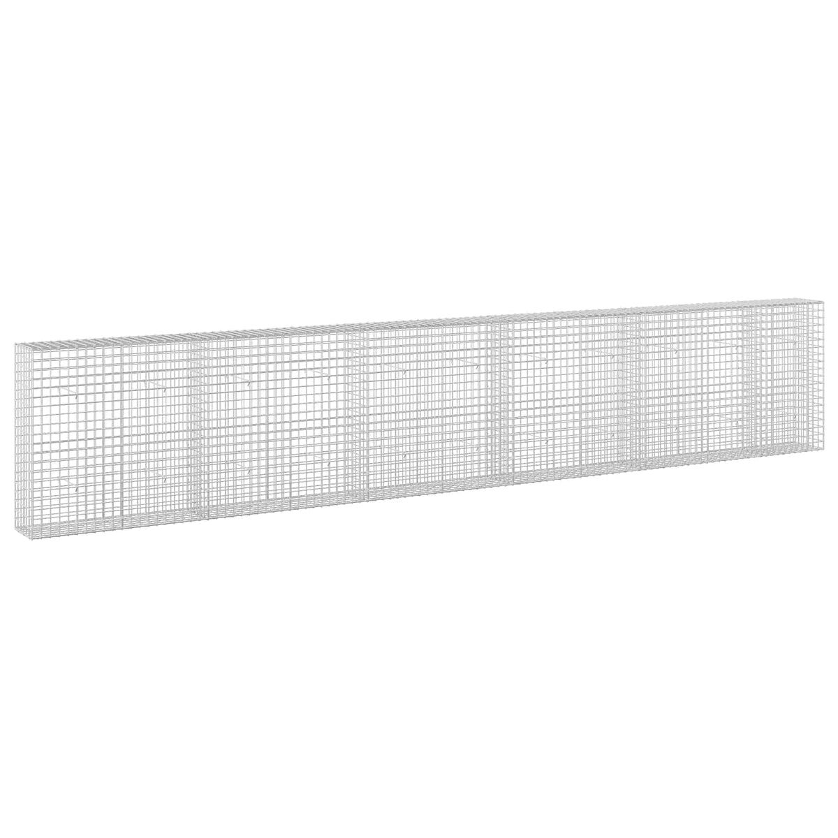 Gabion s 5 mm žicom i mrežom 5x5 cm 550x30x100 cm