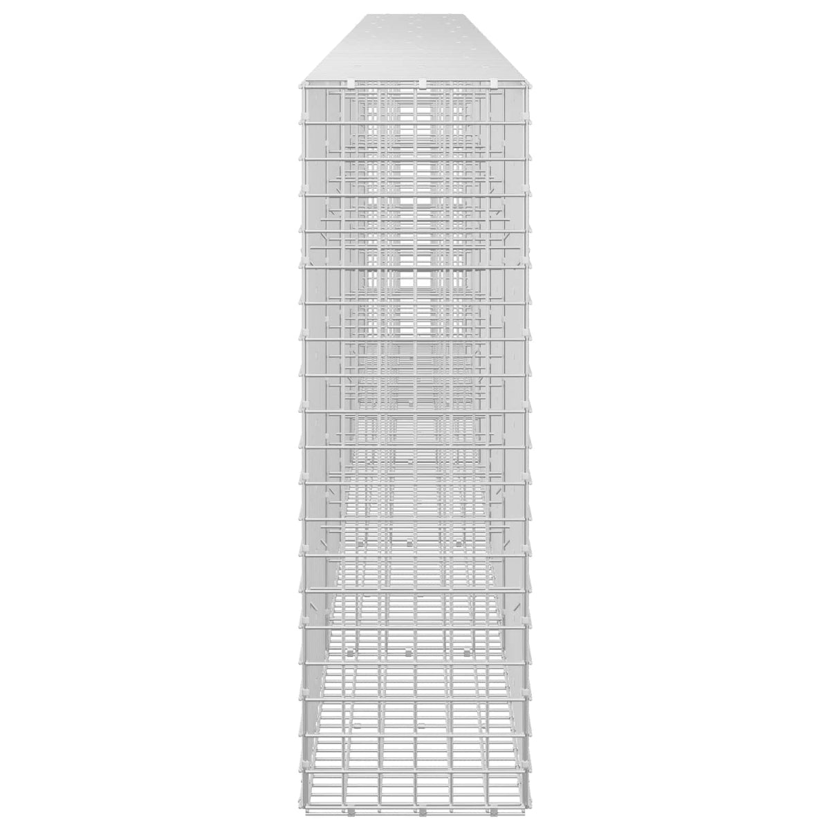 Gabion s 5 mm žicom i mrežom 5x5 cm 550x30x100 cm