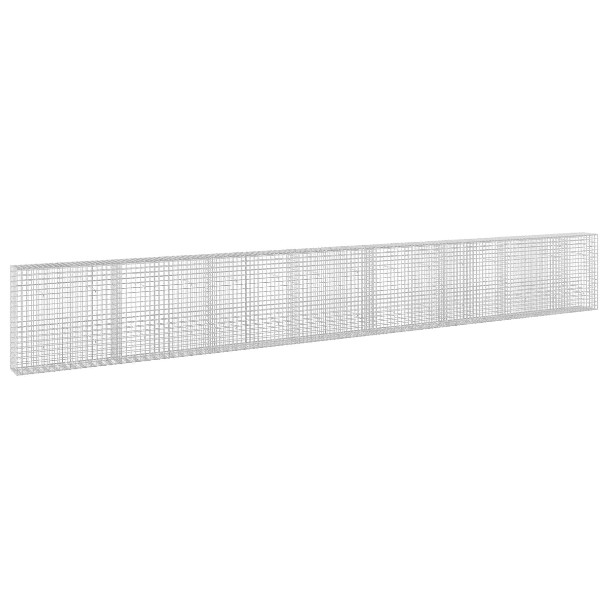 Gabion s 5 mm žicom i mrežom 5x5 cm 750x30x100 cm