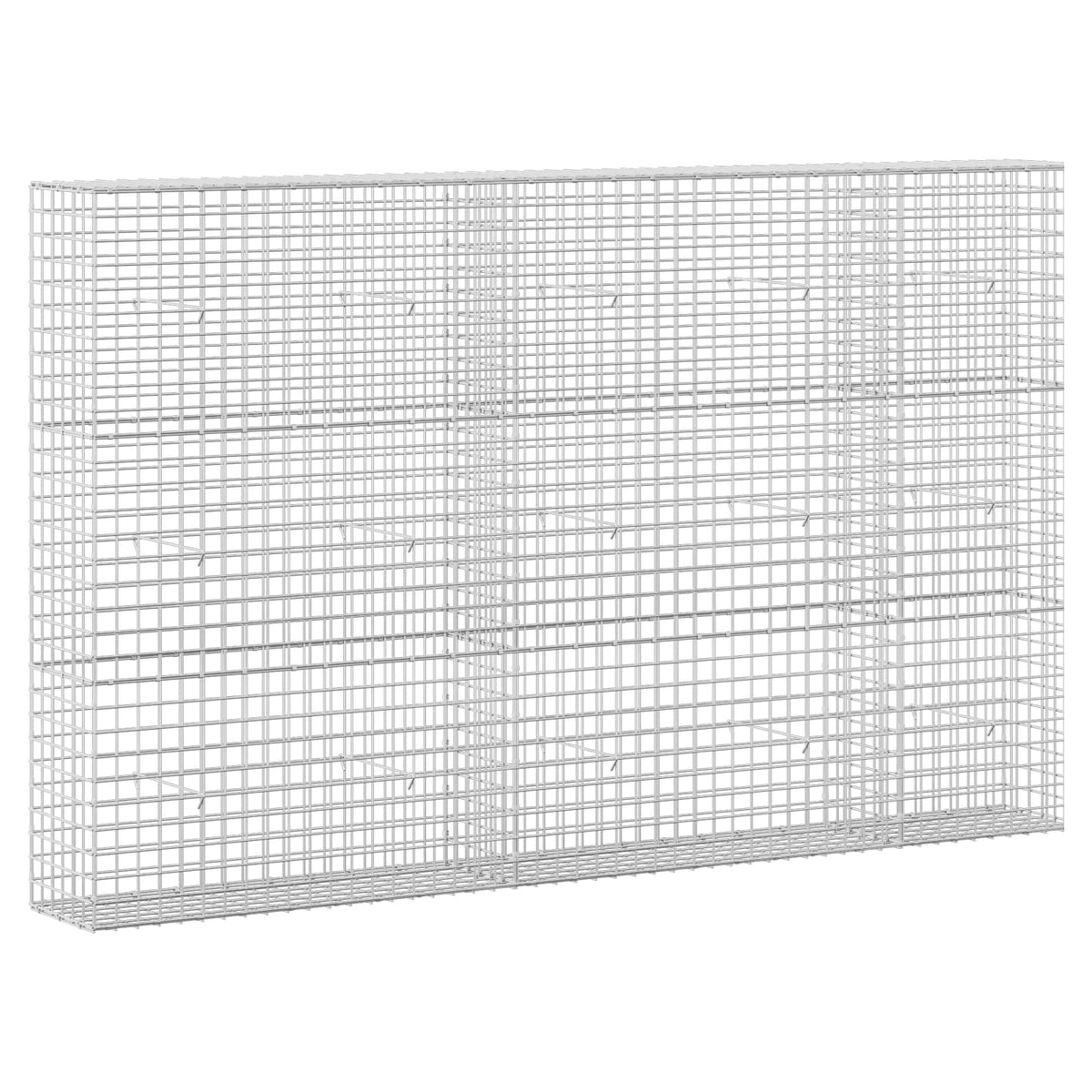 Gabion s 5 mm žicom i mrežom 5x5 cm 250x30x150 cm