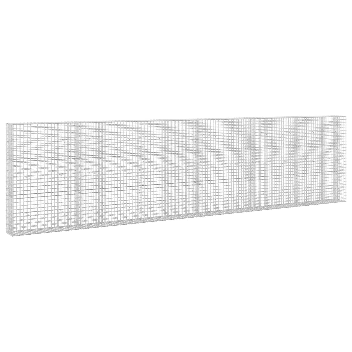 Gabion s 5 mm žicom i mrežom 5x5 cm 600x30x150 cm