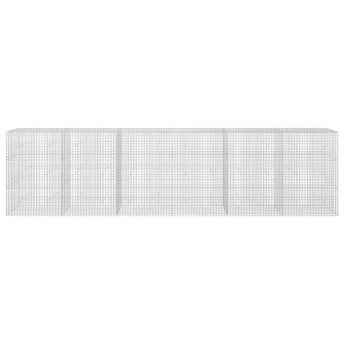 Gabion s 5 mm žicom i mrežom 5x5 cm 600x30x150 cm