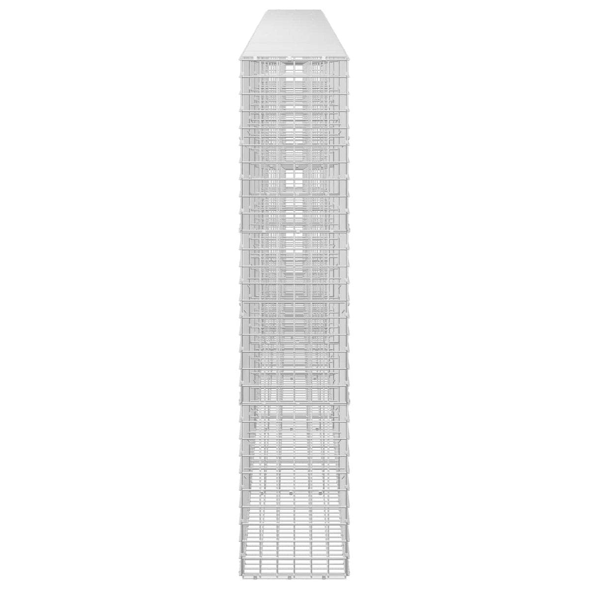 Gabion s 5 mm žicom i mrežom 5x5 cm 600x30x150 cm