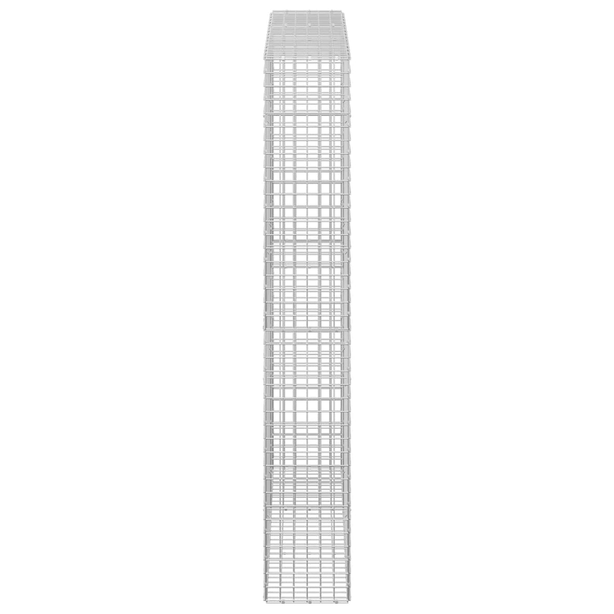 Gabion s 5 mm žicom i mrežom 5x5 cm 150x30x200 cm