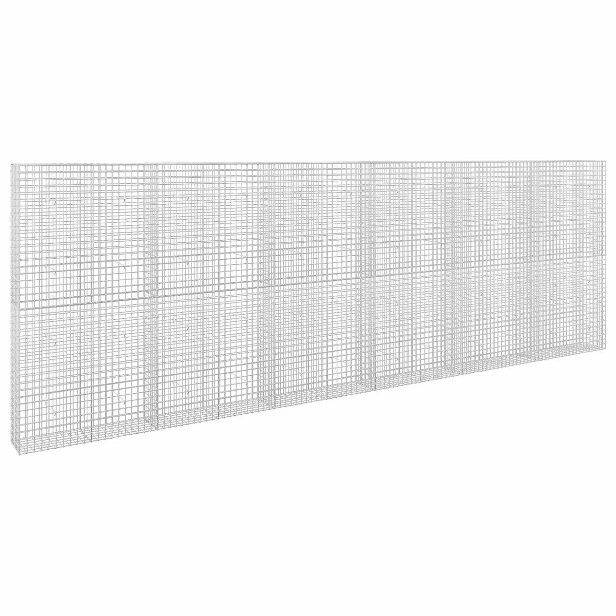 Gabion s 5 mm žicom i mrežom 5x5 cm 600x30x200 cm