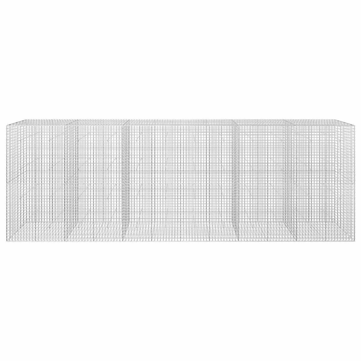 Gabion s 5 mm žicom i mrežom 5x5 cm 600x30x200 cm