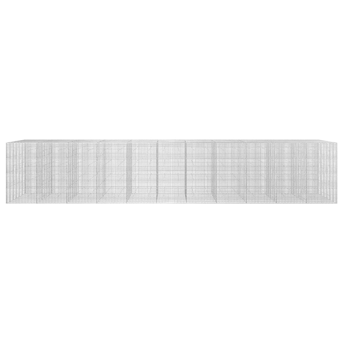 Gabion s 5 mm žicom i mrežom 5x5 cm 1100x30x200 cm