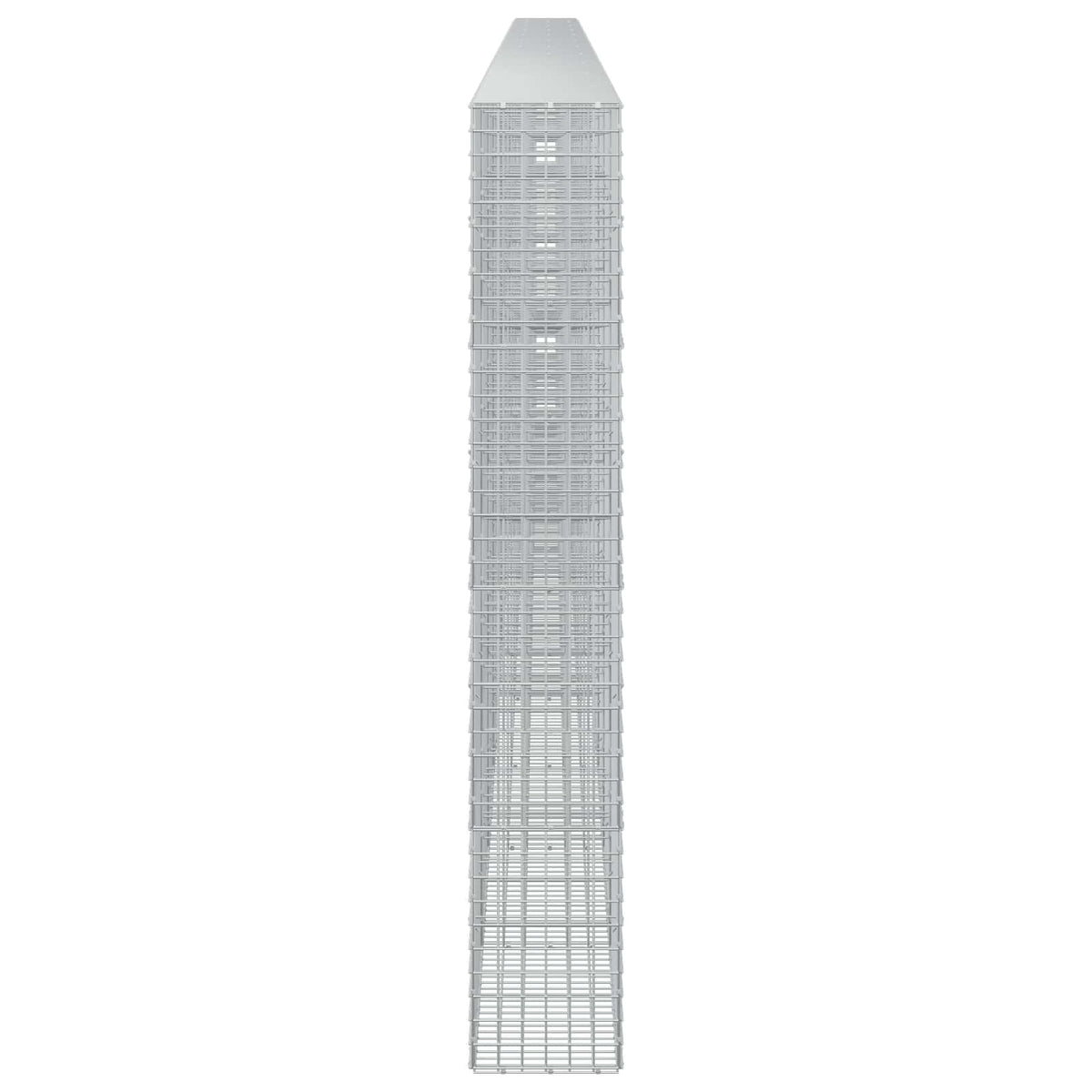 Gabion s 5 mm žicom i mrežom 5x5 cm 1100x30x200 cm