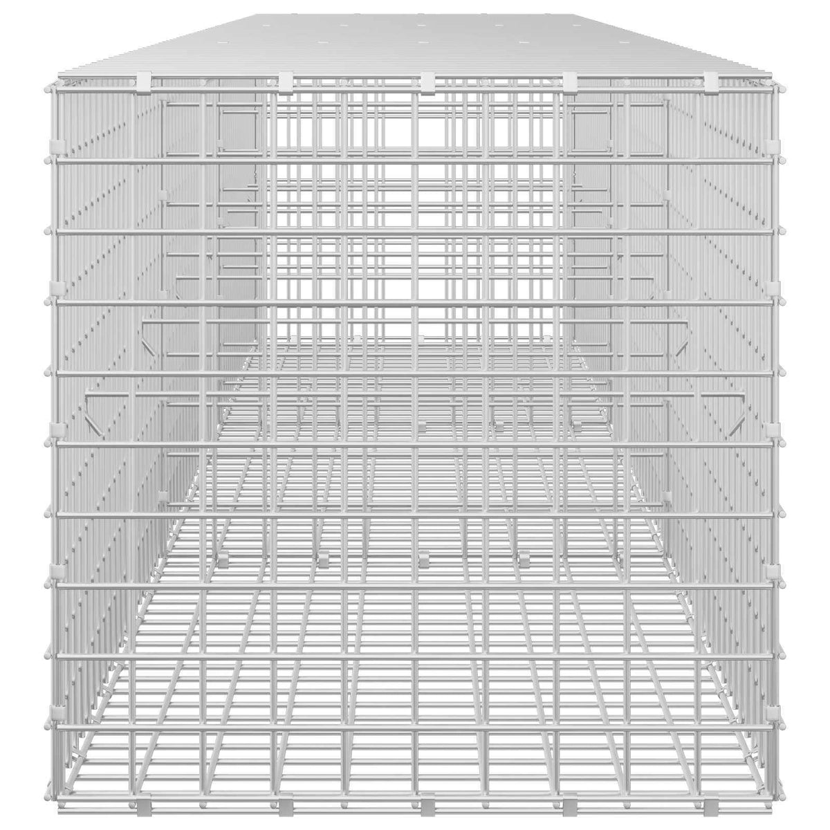 Gabion s 5 mm žicom i mrežom 5x5 cm 300x50x50 cm