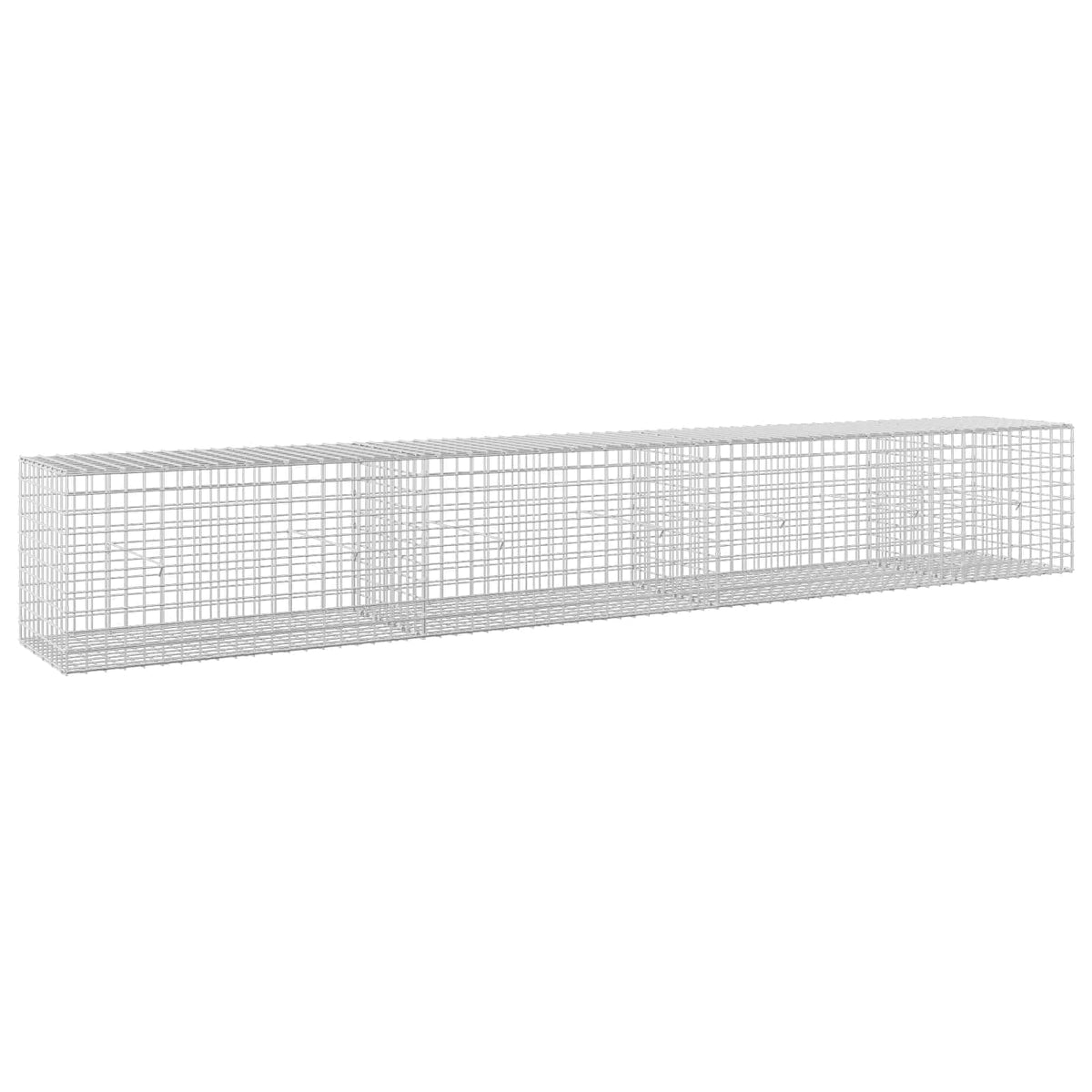 Gabion s 5 mm žicom i mrežom 5x5 cm 350x50x50 cm