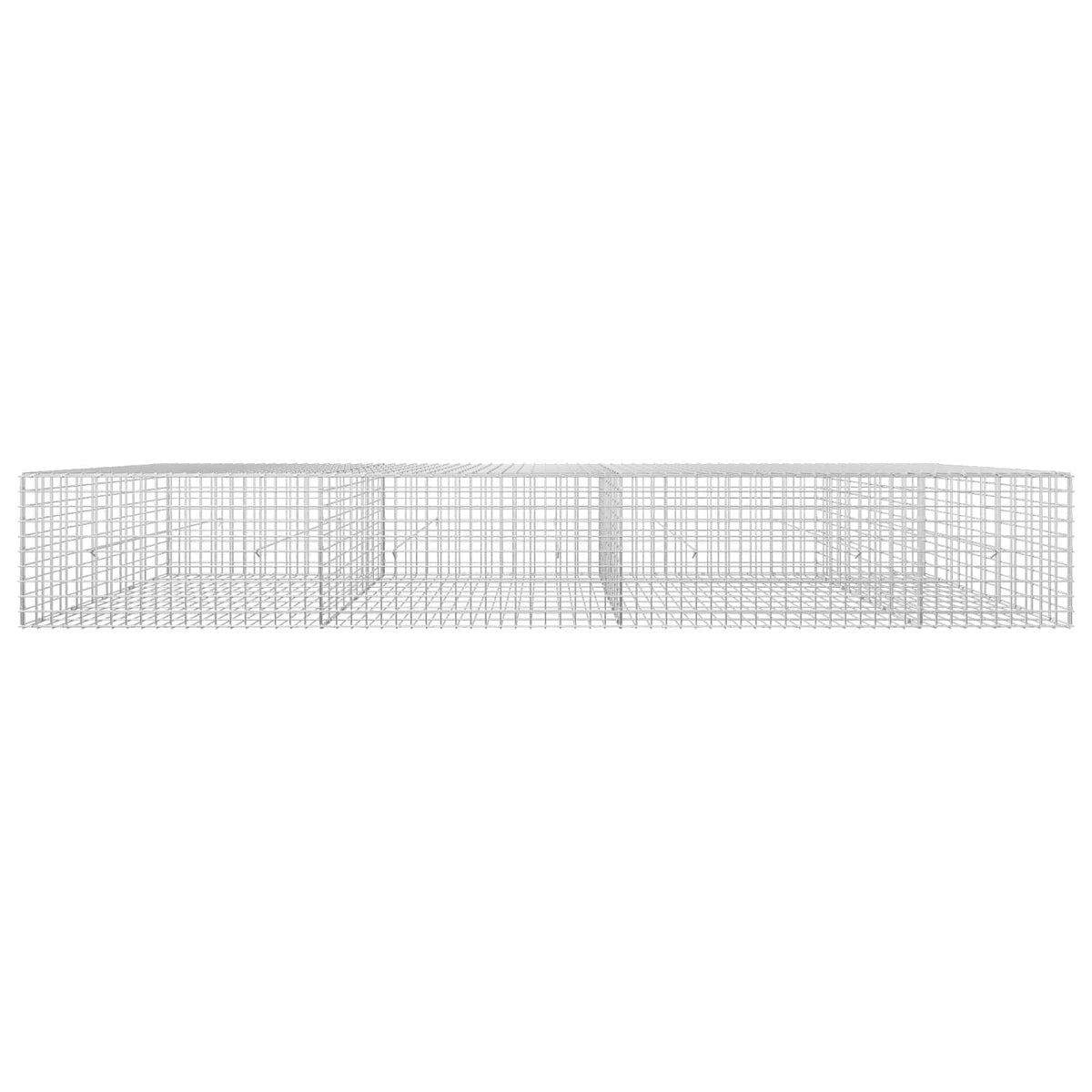 Gabion s 5 mm žicom i mrežom 5x5 cm 350x50x50 cm