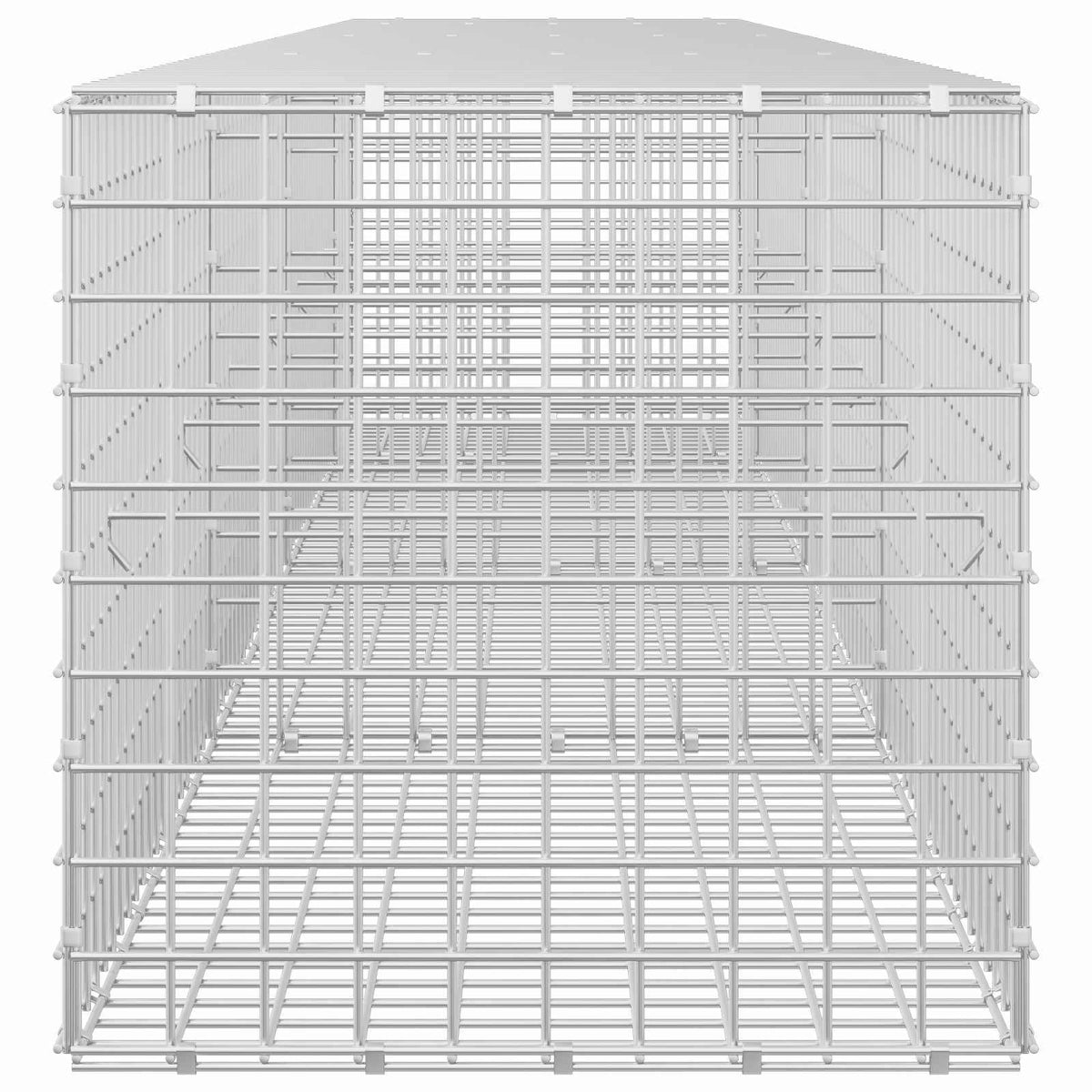 Gabion s 5 mm žicom i mrežom 5x5 cm 350x50x50 cm