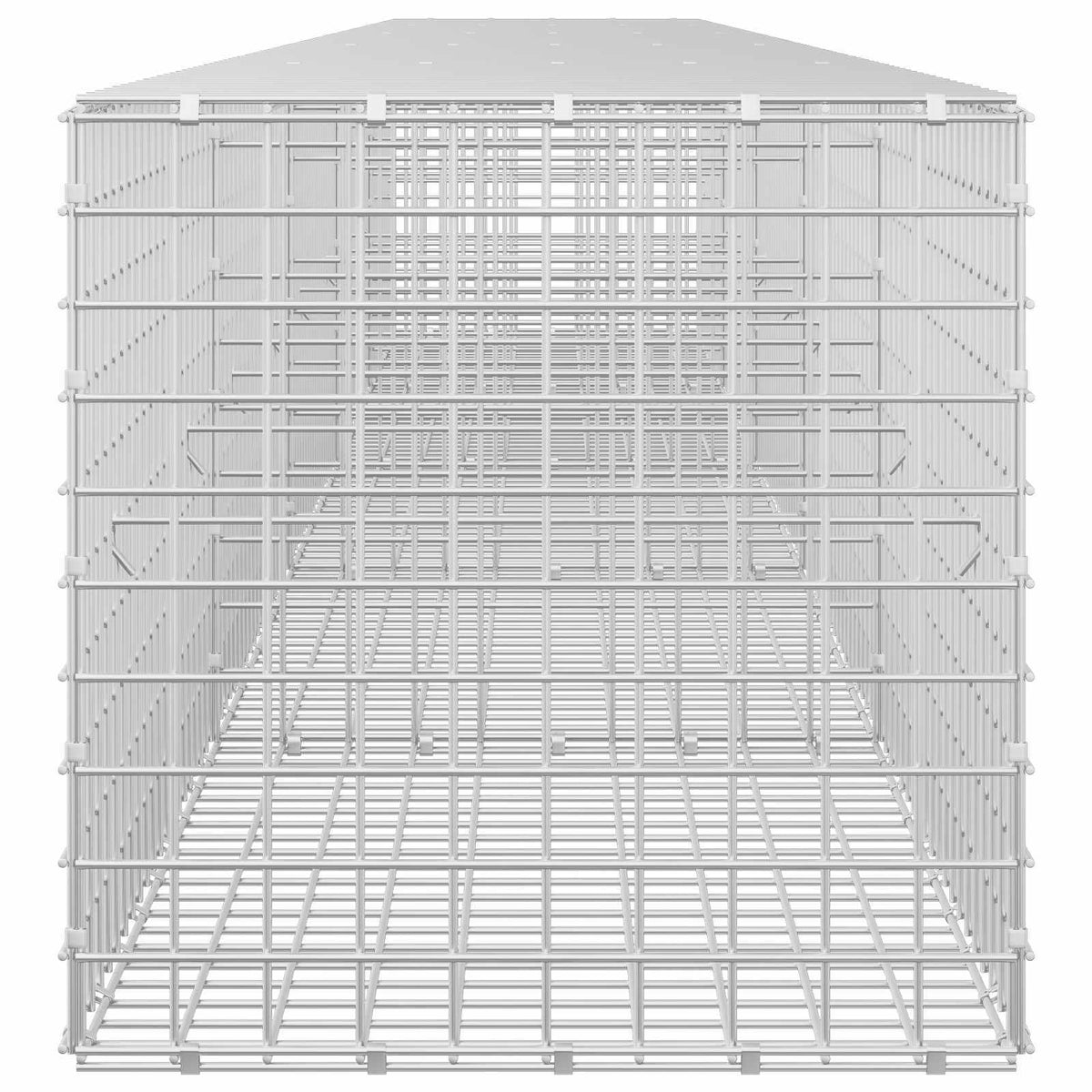 Gabion s 5 mm žicom i mrežom 5x5 cm 500x50x50 cm