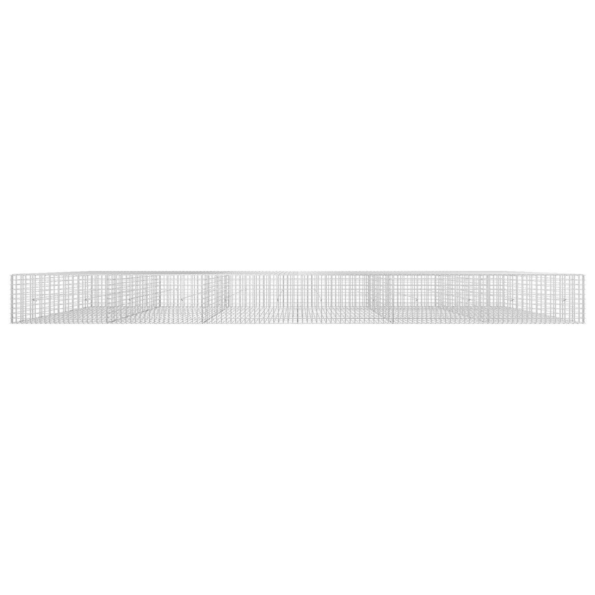 Gabion s 5 mm žicom i mrežom 5x5 cm 600x50x50 cm