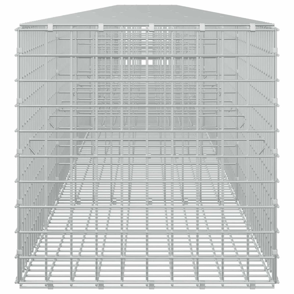 Gabion s 5 mm žicom i mrežom 5x5 cm 800x50x50 cm