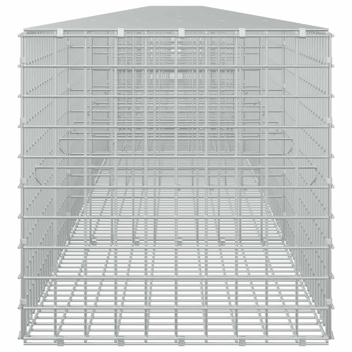 Gabion s 5 mm žicom i mrežom 5x5 cm 1150x50x50 cm