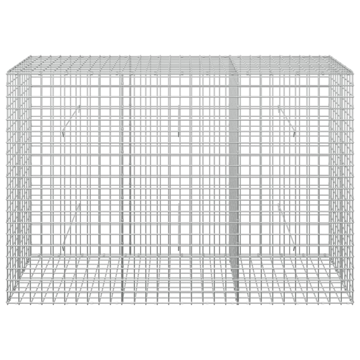 Gabion s 5 mm žicom i mrežom 5x5 cm 150x50x100 cm