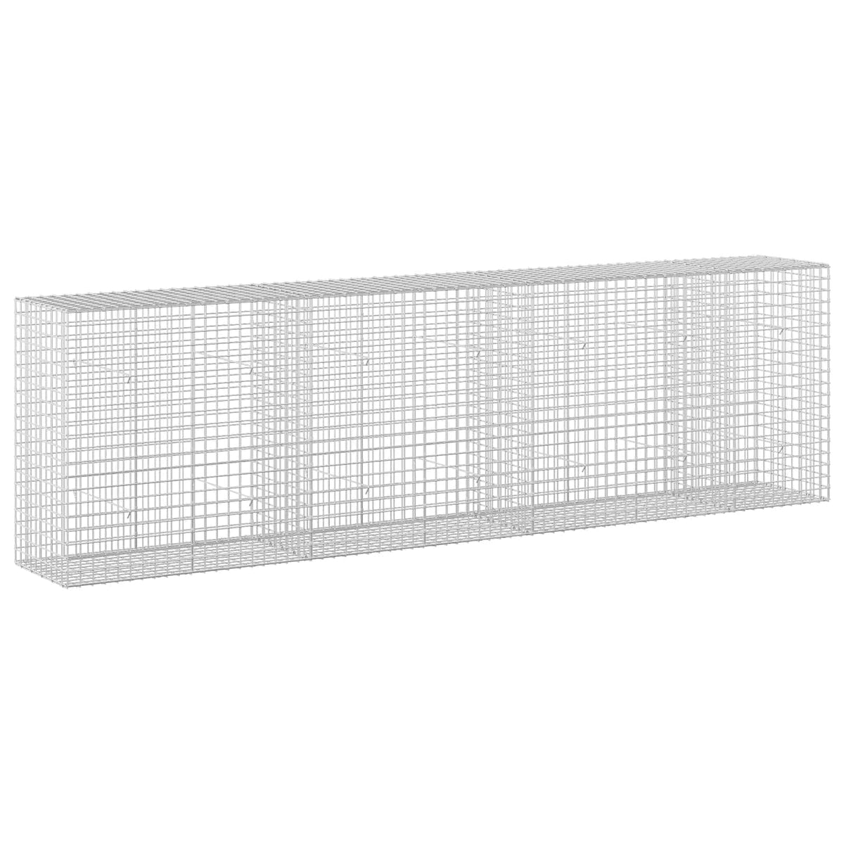 Gabion s 5 mm žicom i mrežom 5x5 cm 350x50x100 cm