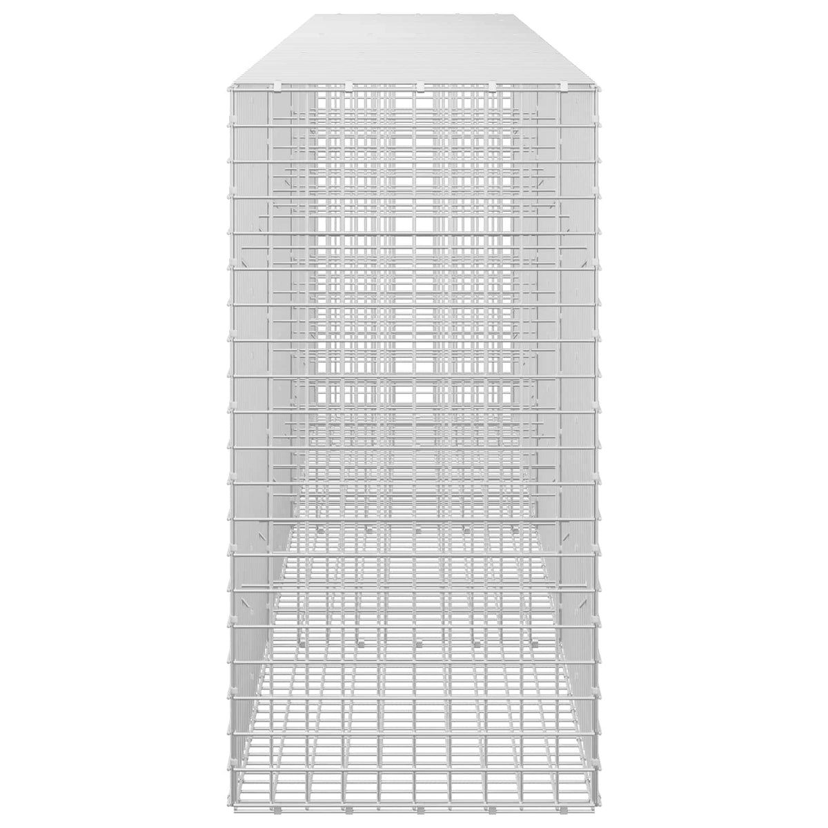 Gabion s 5 mm žicom i mrežom 5x5 cm 350x50x100 cm