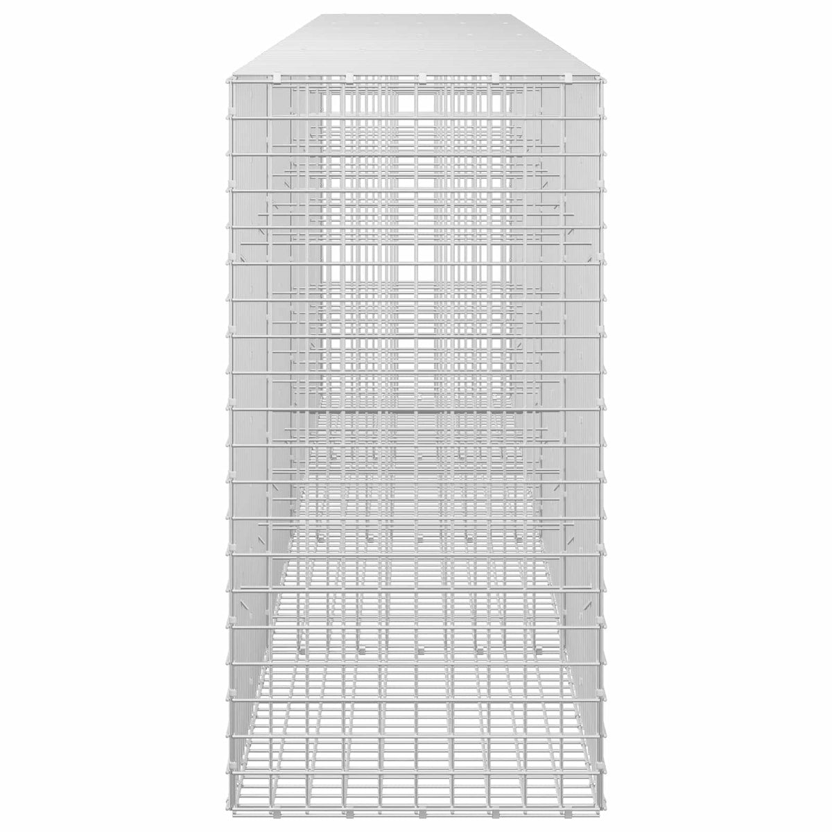 Gabion s 5 mm žicom i mrežom 5x5 cm 400x50x100 cm