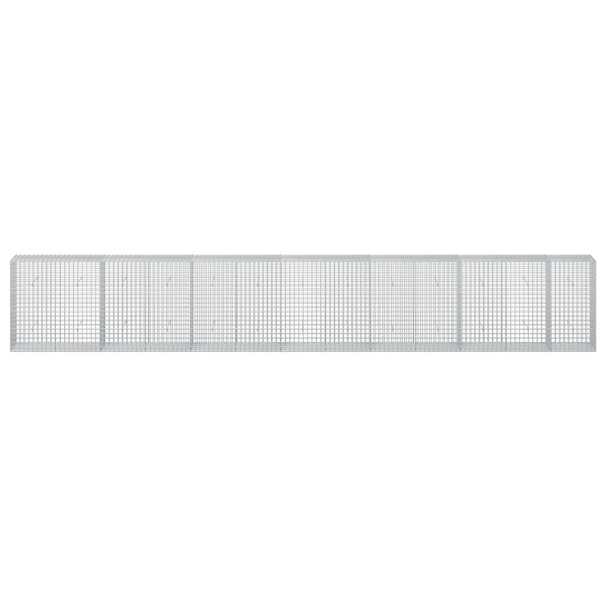 Gabion s 5 mm žicom i mrežom 5x5 cm 650x50x100 cm