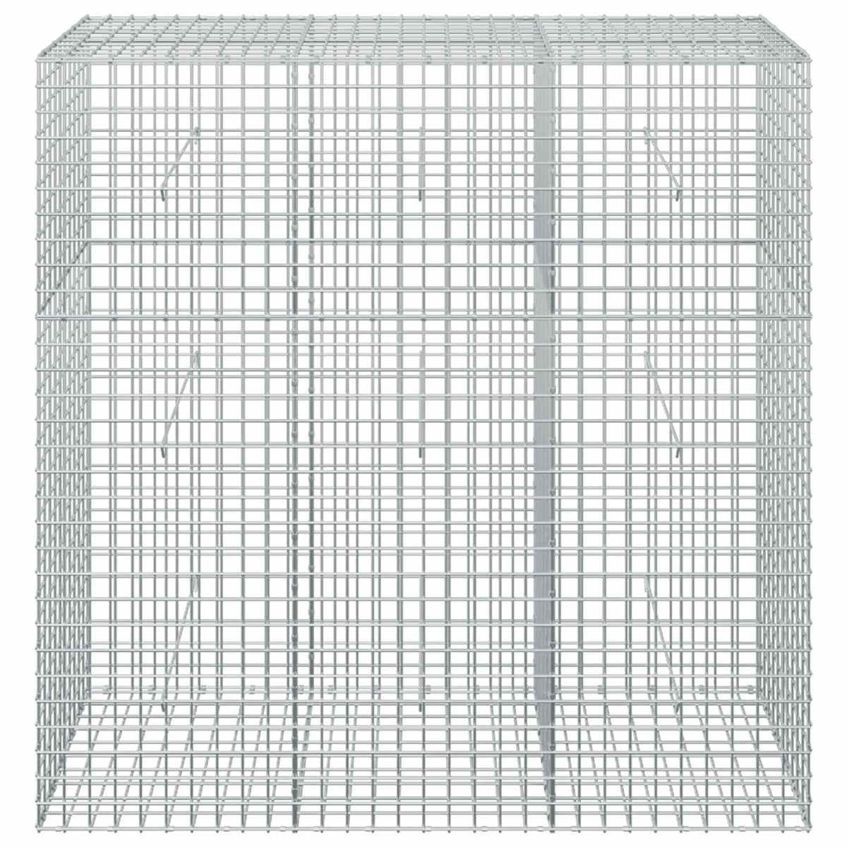 Gabion s 5 mm žicom i mrežom 5x5 cm 150x50x150 cm