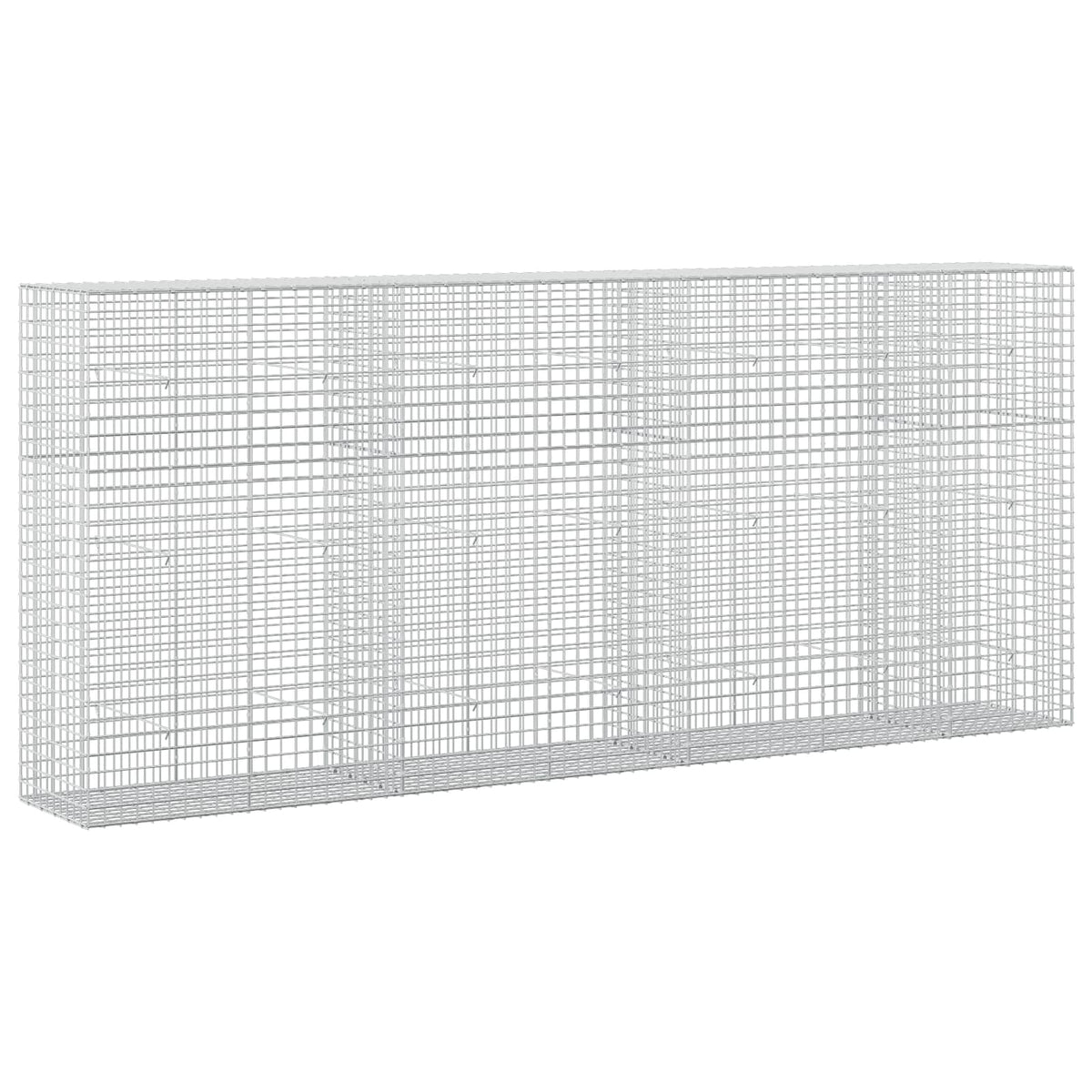 Gabion s 5 mm žicom i mrežom 5x5 cm 350x50x150 cm