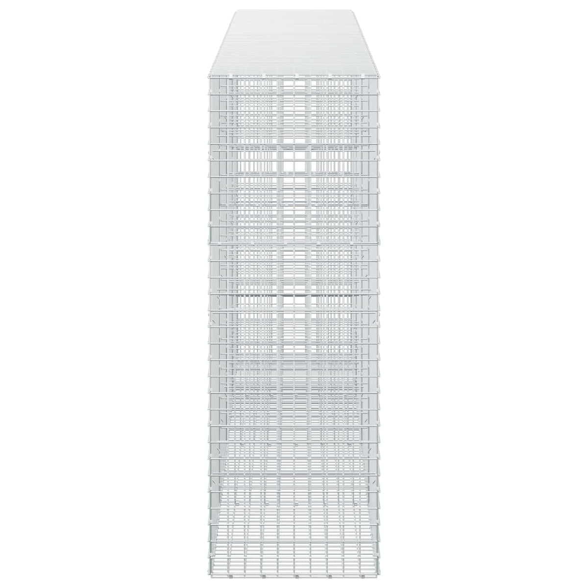 Gabion s 5 mm žicom i mrežom 5x5 cm 400x50x150 cm