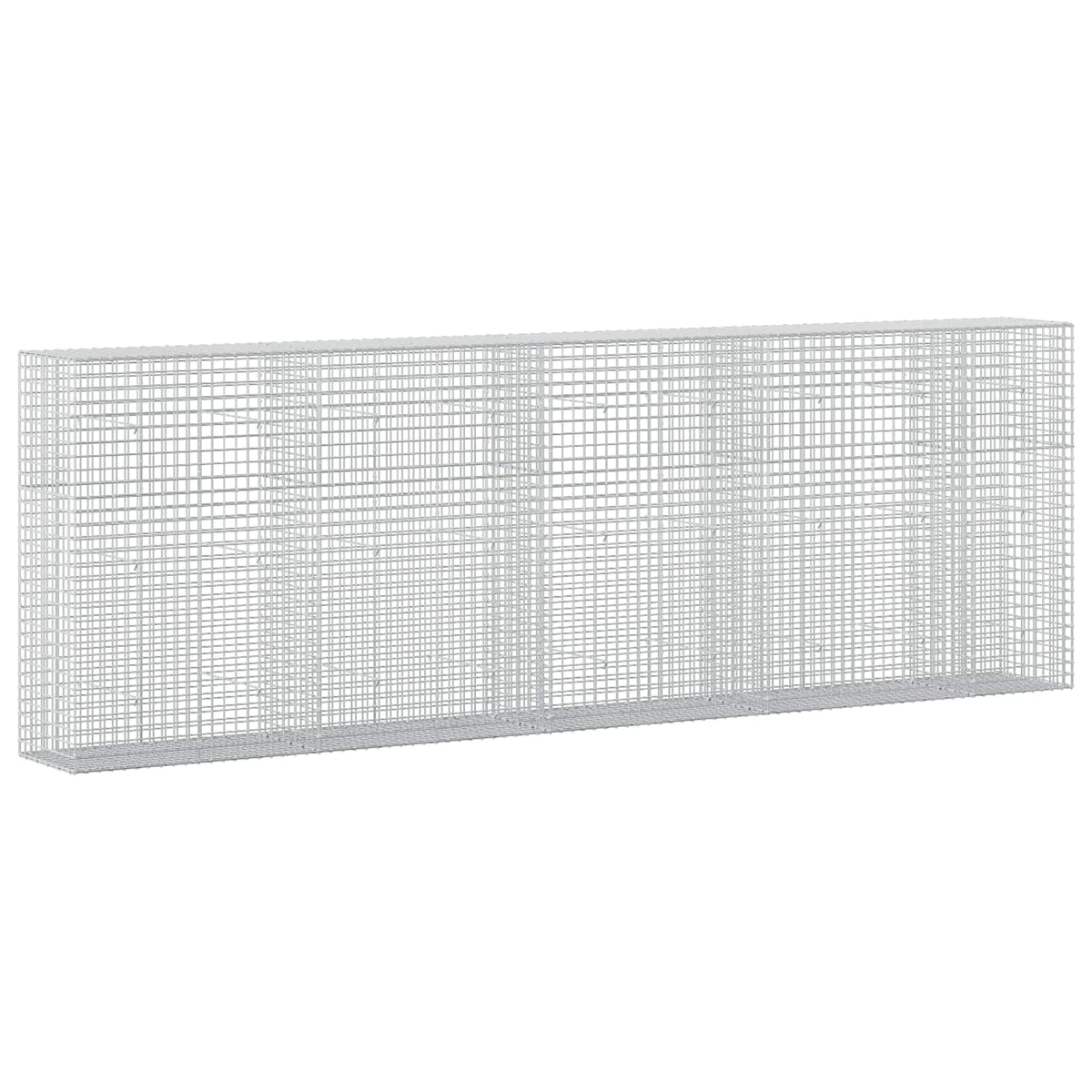 Gabion s 5 mm žicom i mrežom 5x5 cm 450x50x150 cm