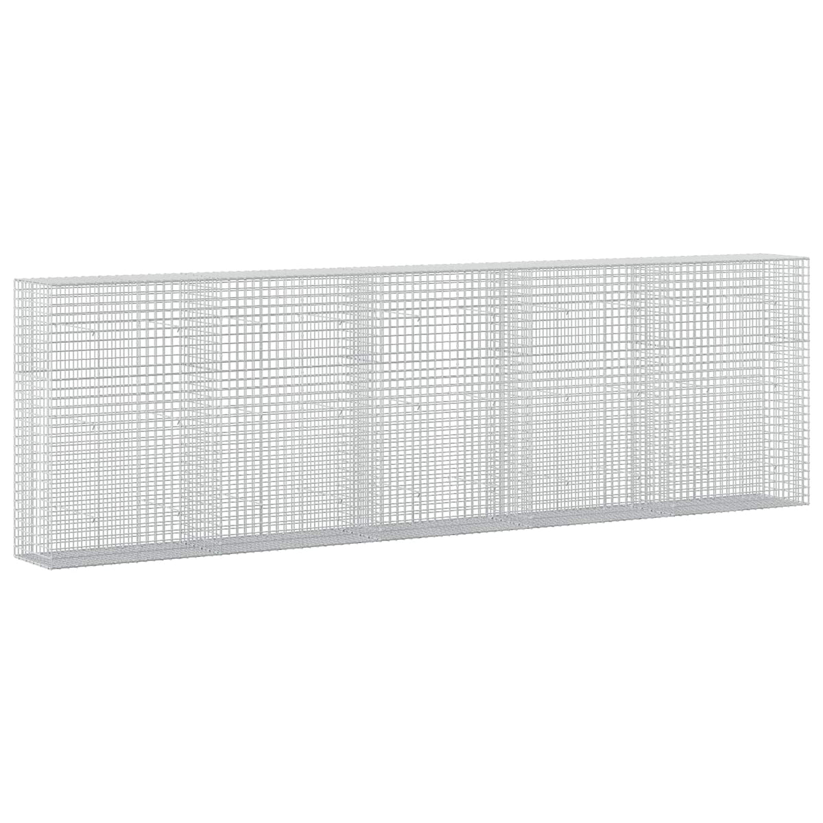 Gabion s 5 mm žicom i mrežom 5x5 cm 500x50x150 cm