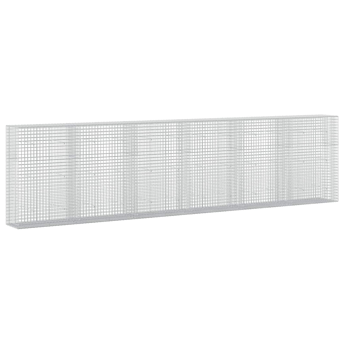 Gabion s 5 mm žicom i mrežom 5x5 cm 600x50x150 cm