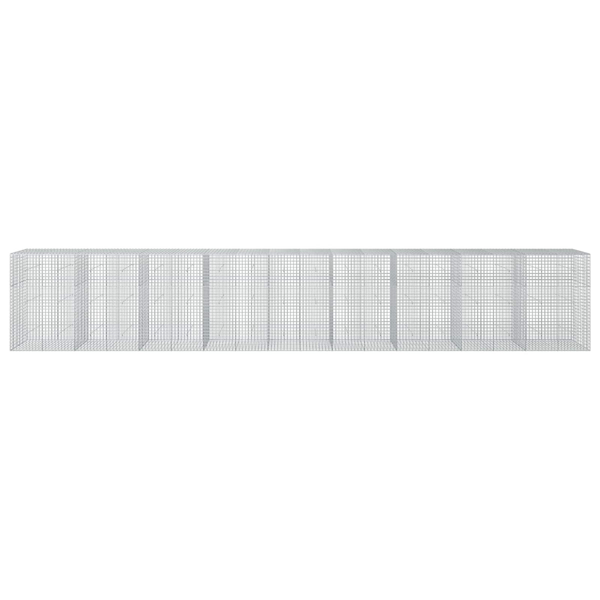 Gabion s 5 mm žicom i mrežom 5x5 cm 900x50x150 cm