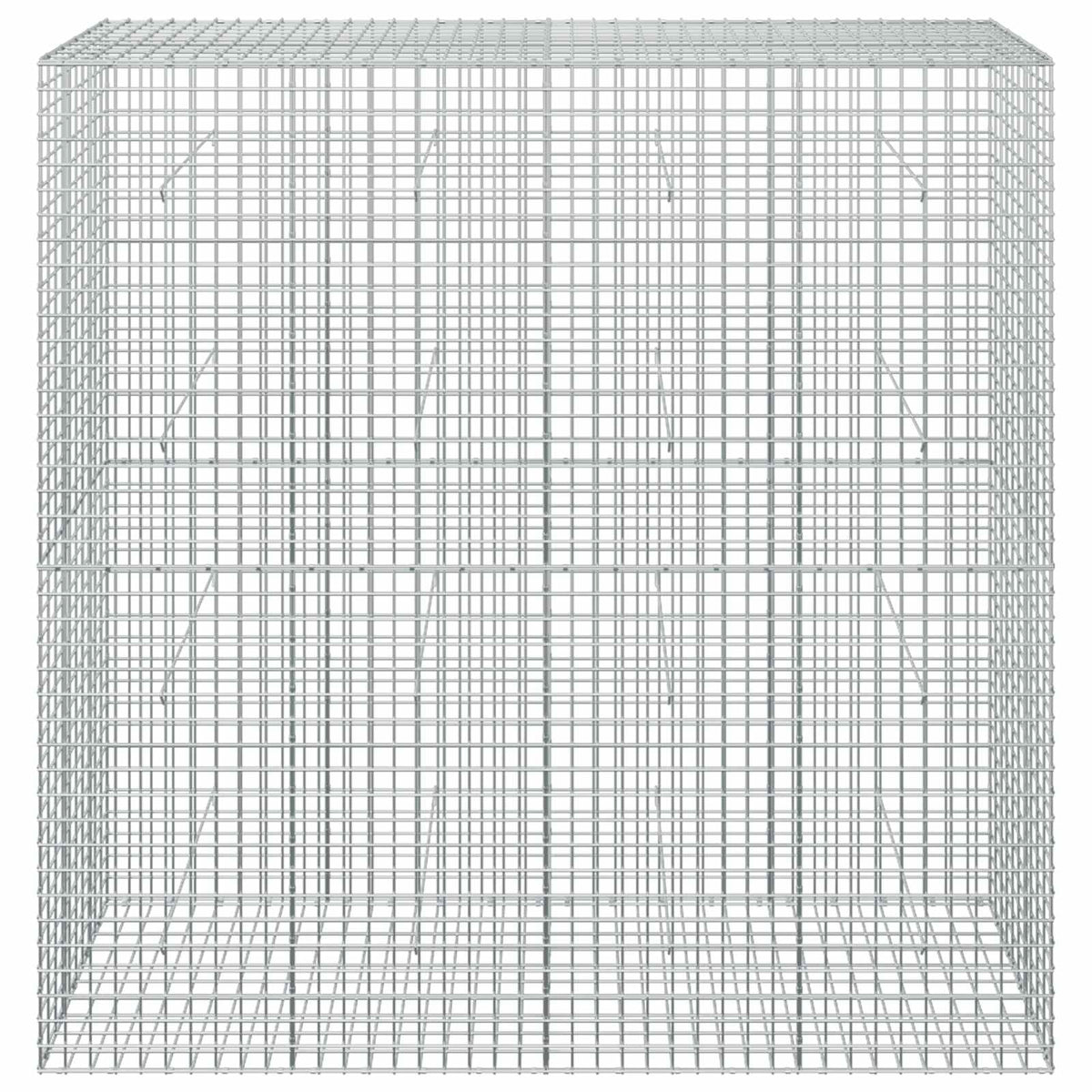 Gabion s 5 mm žicom i mrežom 5x5 cm 200x50x200 cm