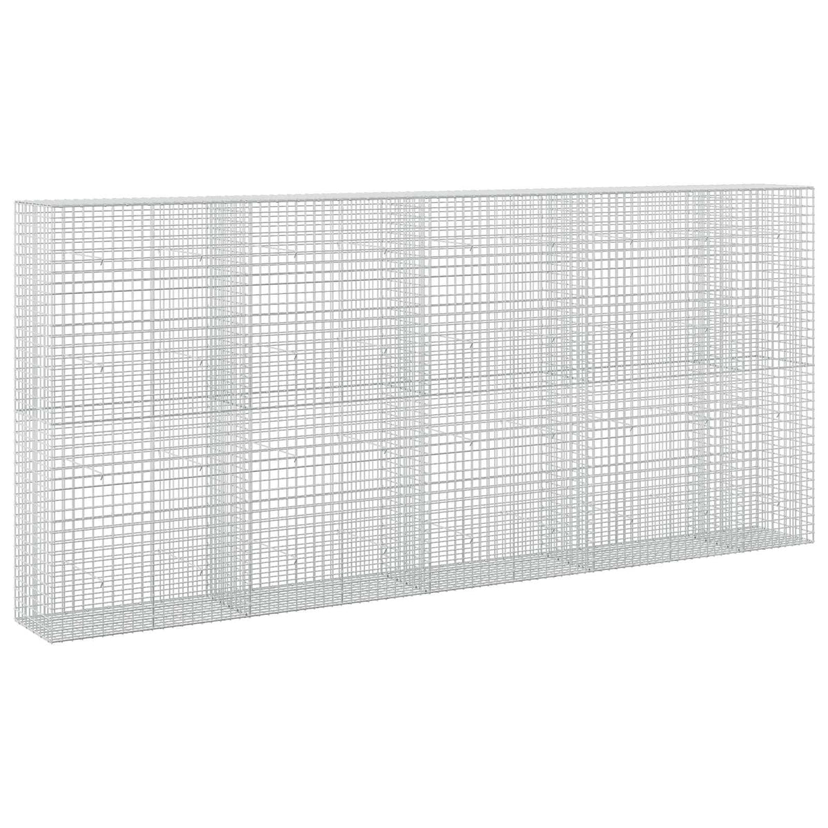Gabion s 5 mm žicom i mrežom 5x5 cm 450x50x200 cm