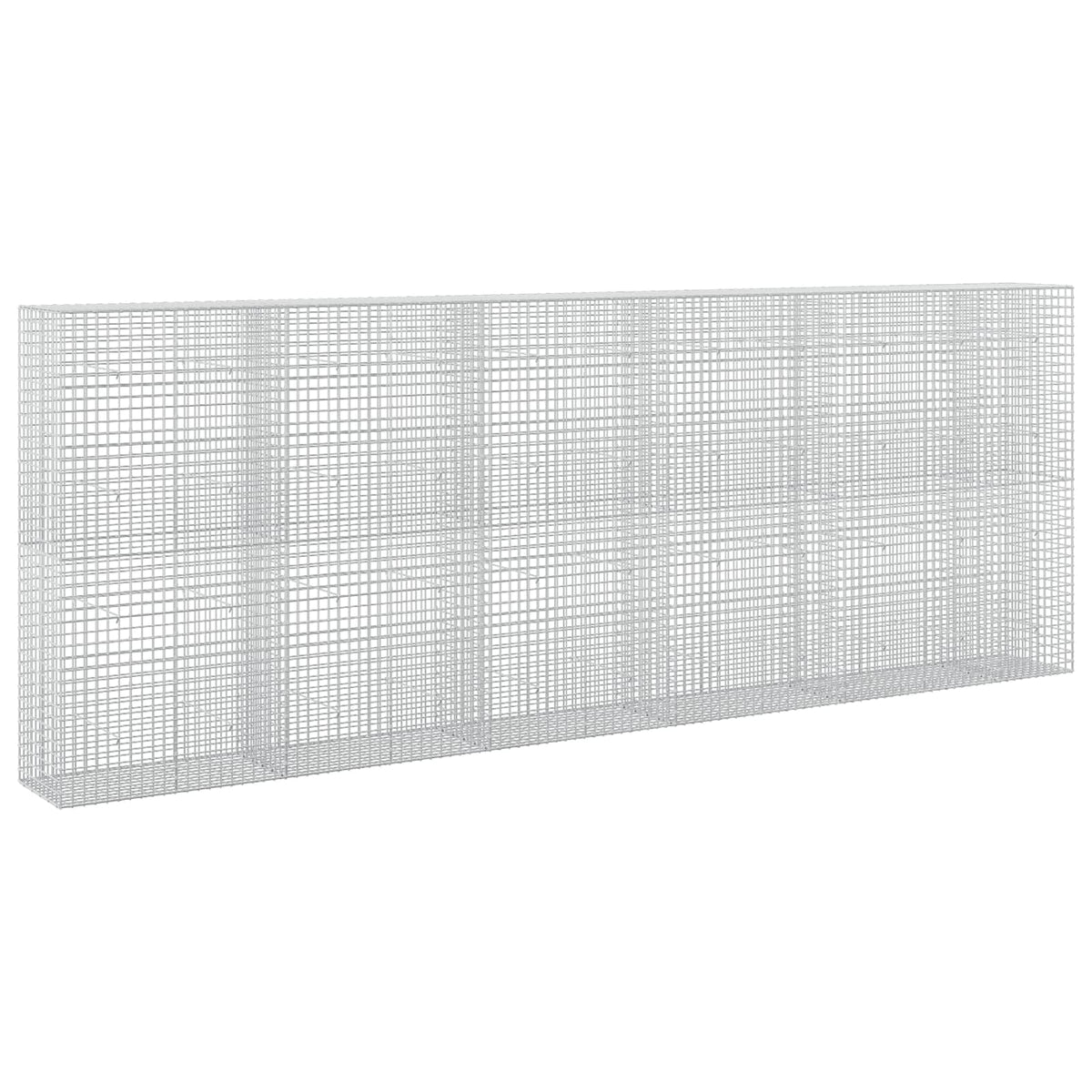 Gabion s 5 mm žicom i mrežom 5x5 cm 550x50x200 cm