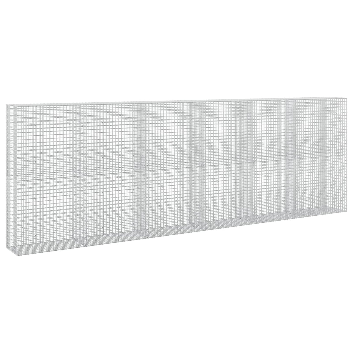 Gabion s 5 mm žicom i mrežom 5x5 cm 600x50x200 cm
