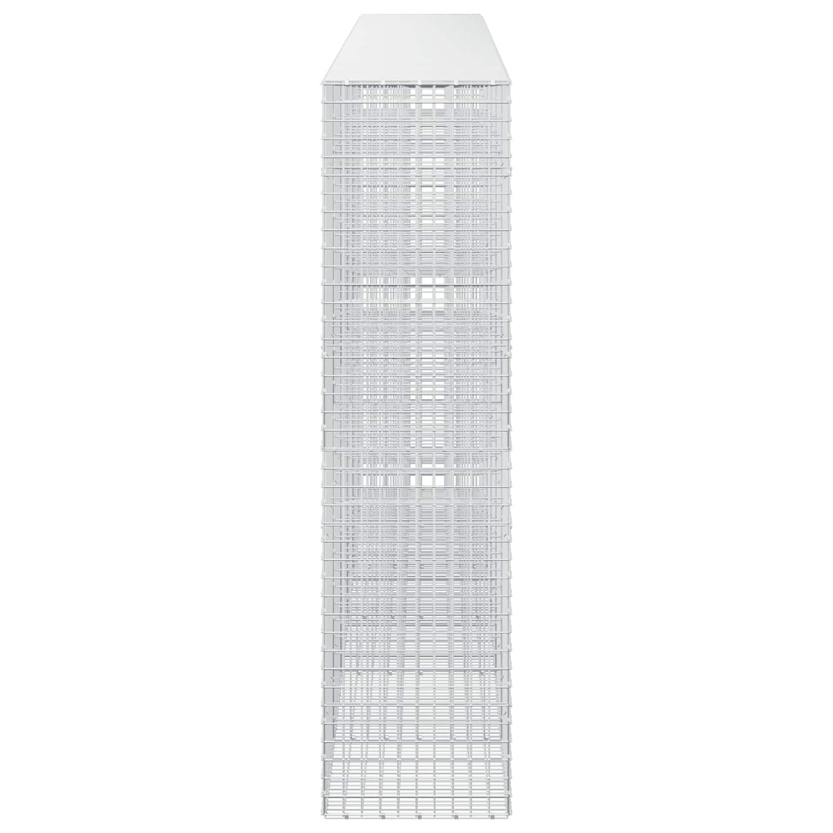 Gabion s 5 mm žicom i mrežom 5x5 cm 600x50x200 cm