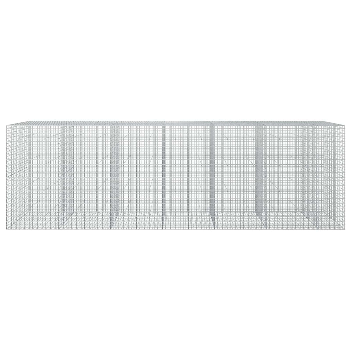 Gabion s 5 mm žicom i mrežom 5x5 cm 650x50x200 cm