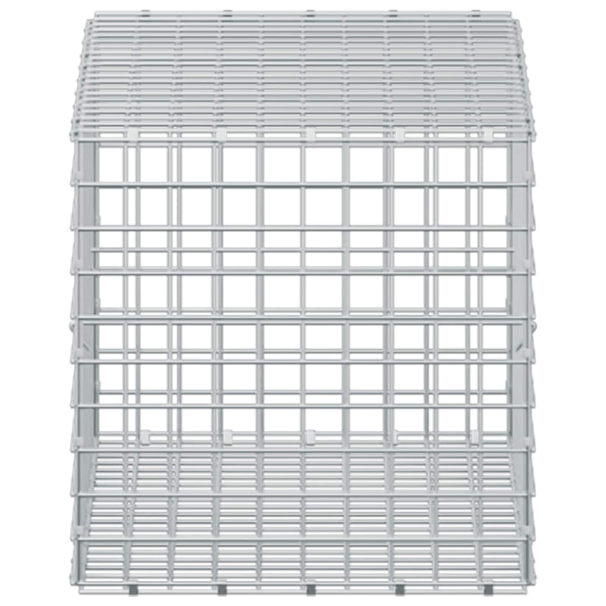 Gabion s 5 mm žicom i mrežom 5x5 cm 50x100x50 cm