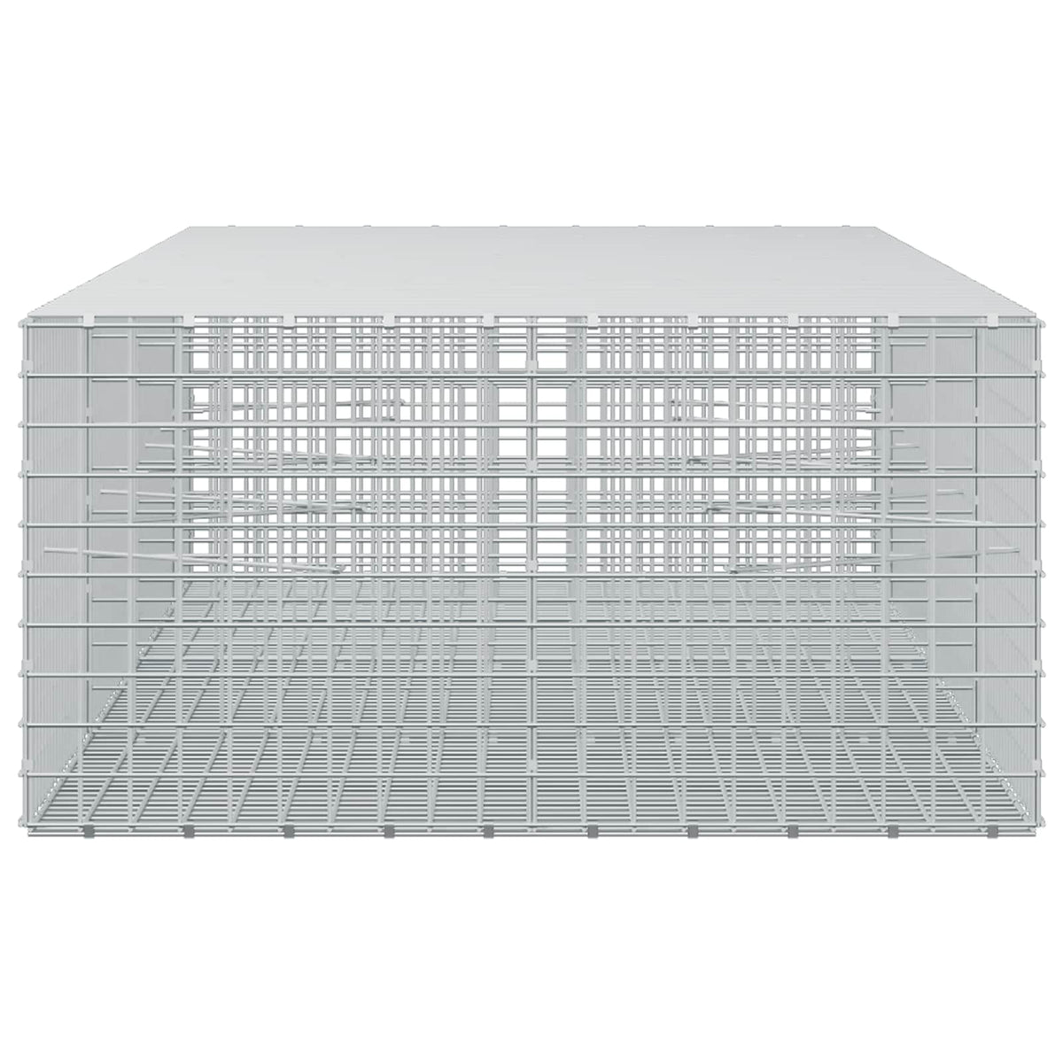 Gabion s 5 mm žicom i mrežom 5x5 cm 350x100x50 cm