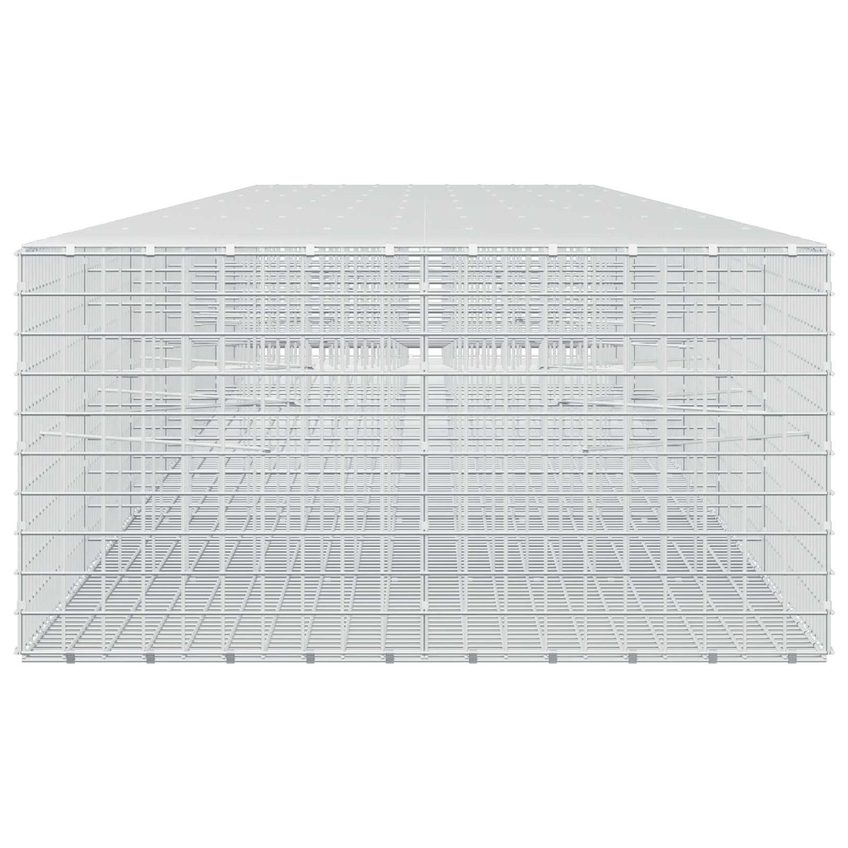 Gabion s žicom debljine 5 mm i mrežom 5x5 cm 750x100x50 cm