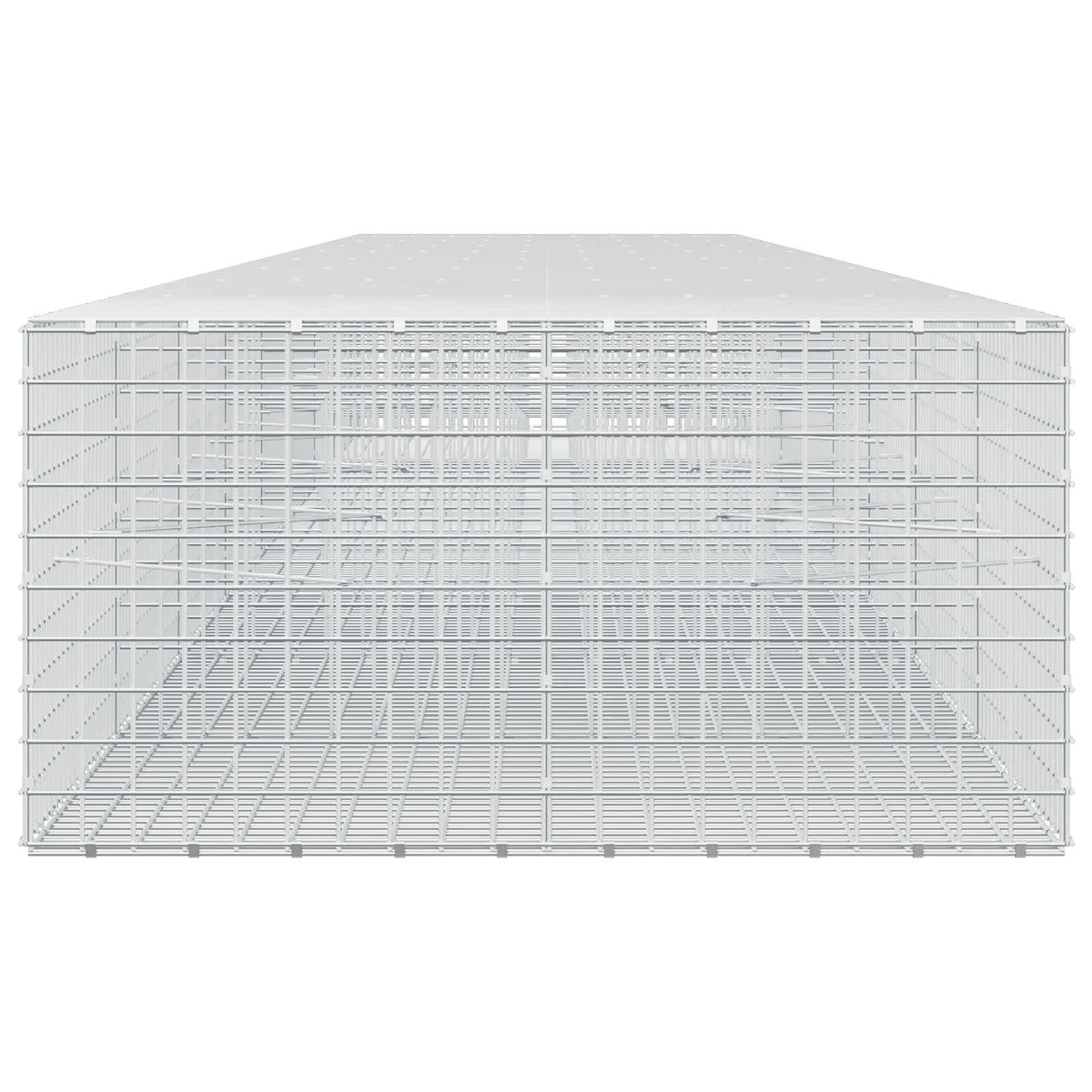 Gabion s 5 mm žicom i mrežom 5x5 cm 850x100x50 cm