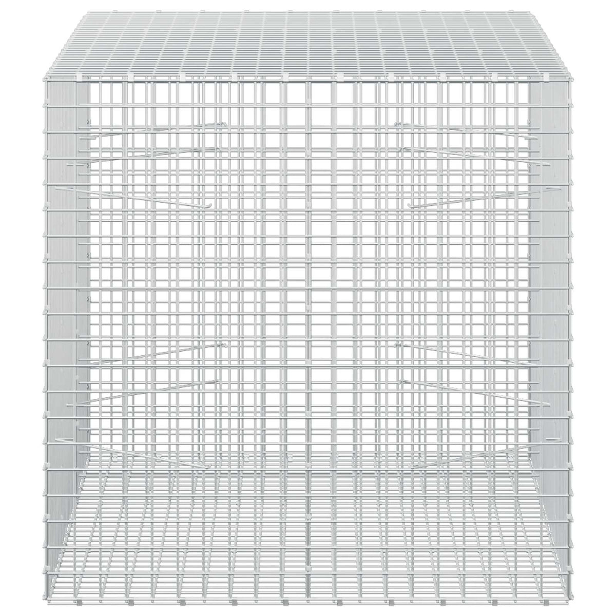 Gabion s 5 mm žicom i mrežom 5x5 cm 150x100x100 cm