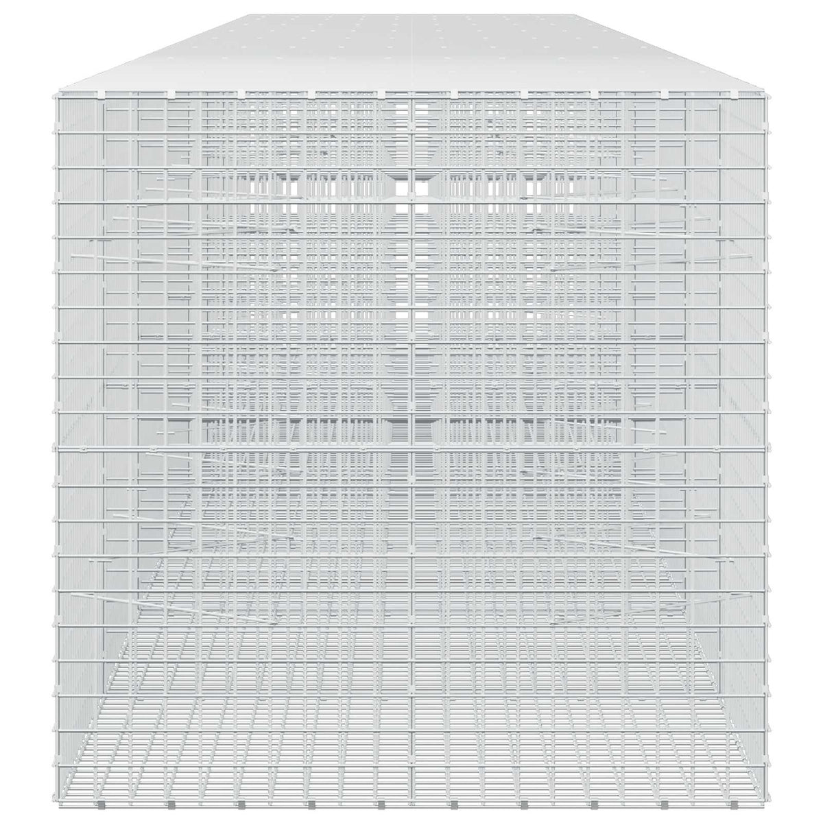 Gabion s 5 mm žicom i mrežom 5x5 cm 800x100x100 cm