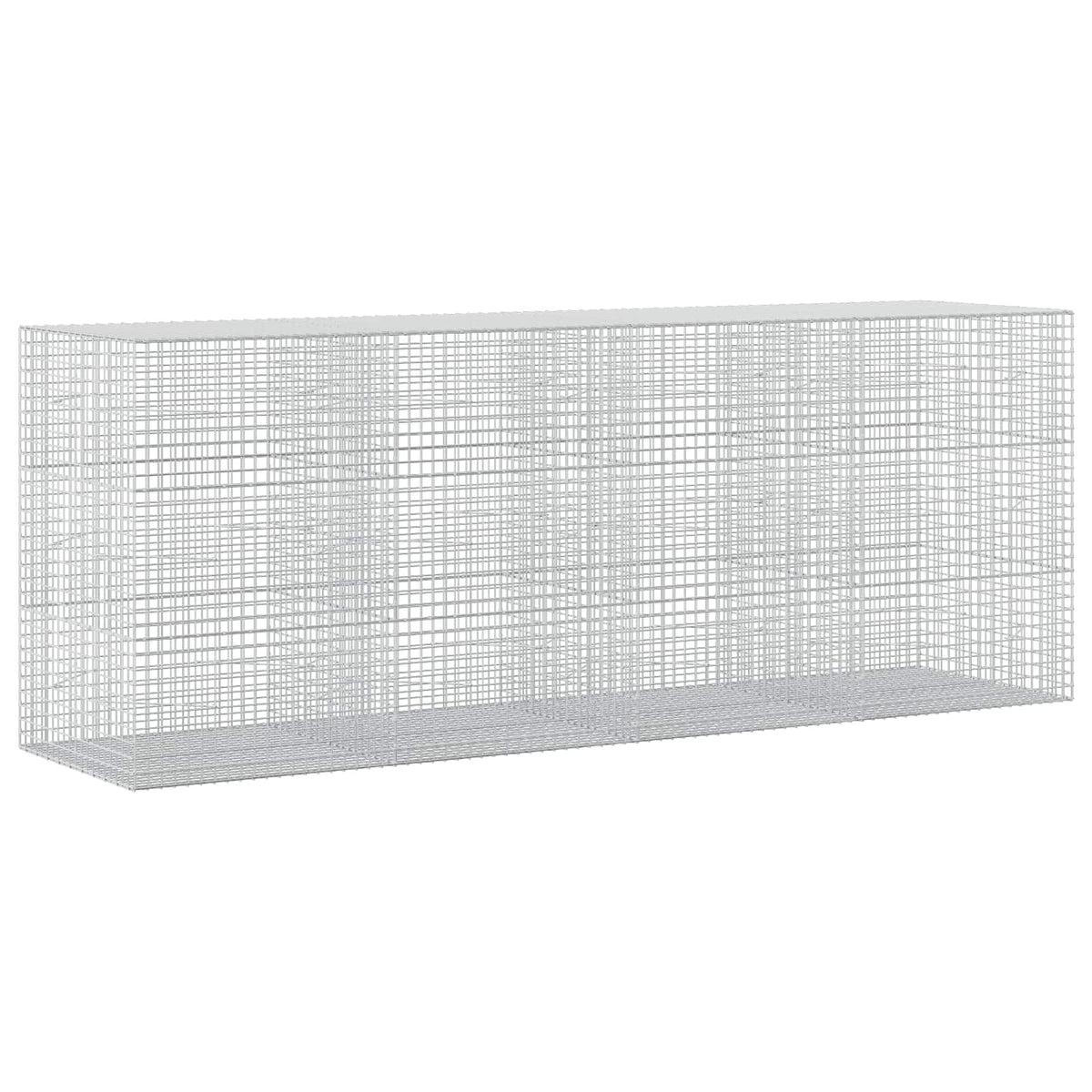 Gabion s 5 mm žicom i mrežom 5x5 cm 400x100x150 cm